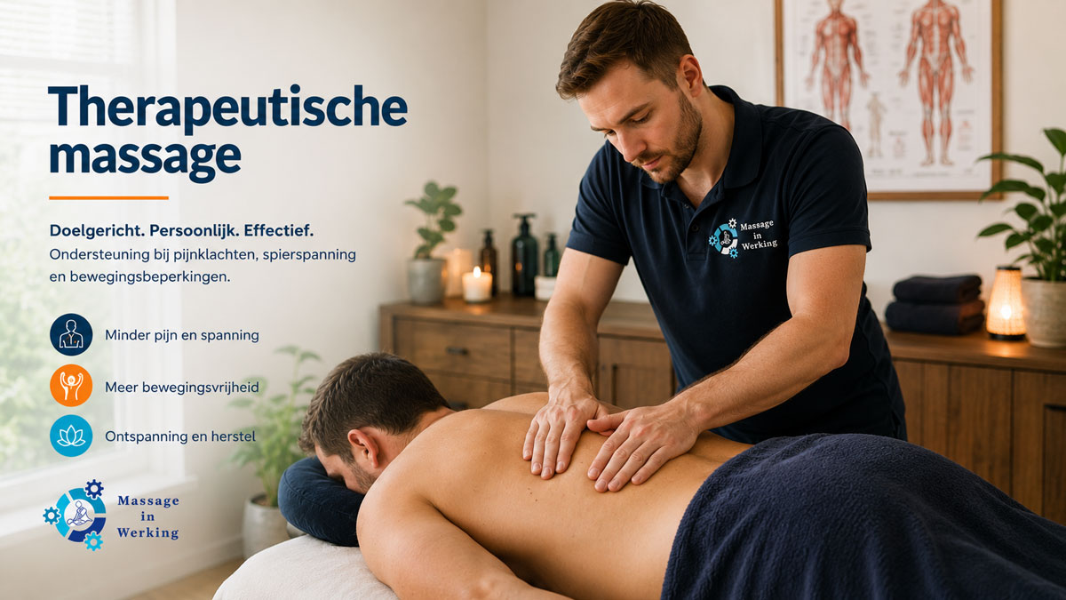 Therapeutische massage in Reusel Therapeutische massage bij Massage in Werking in Reusel